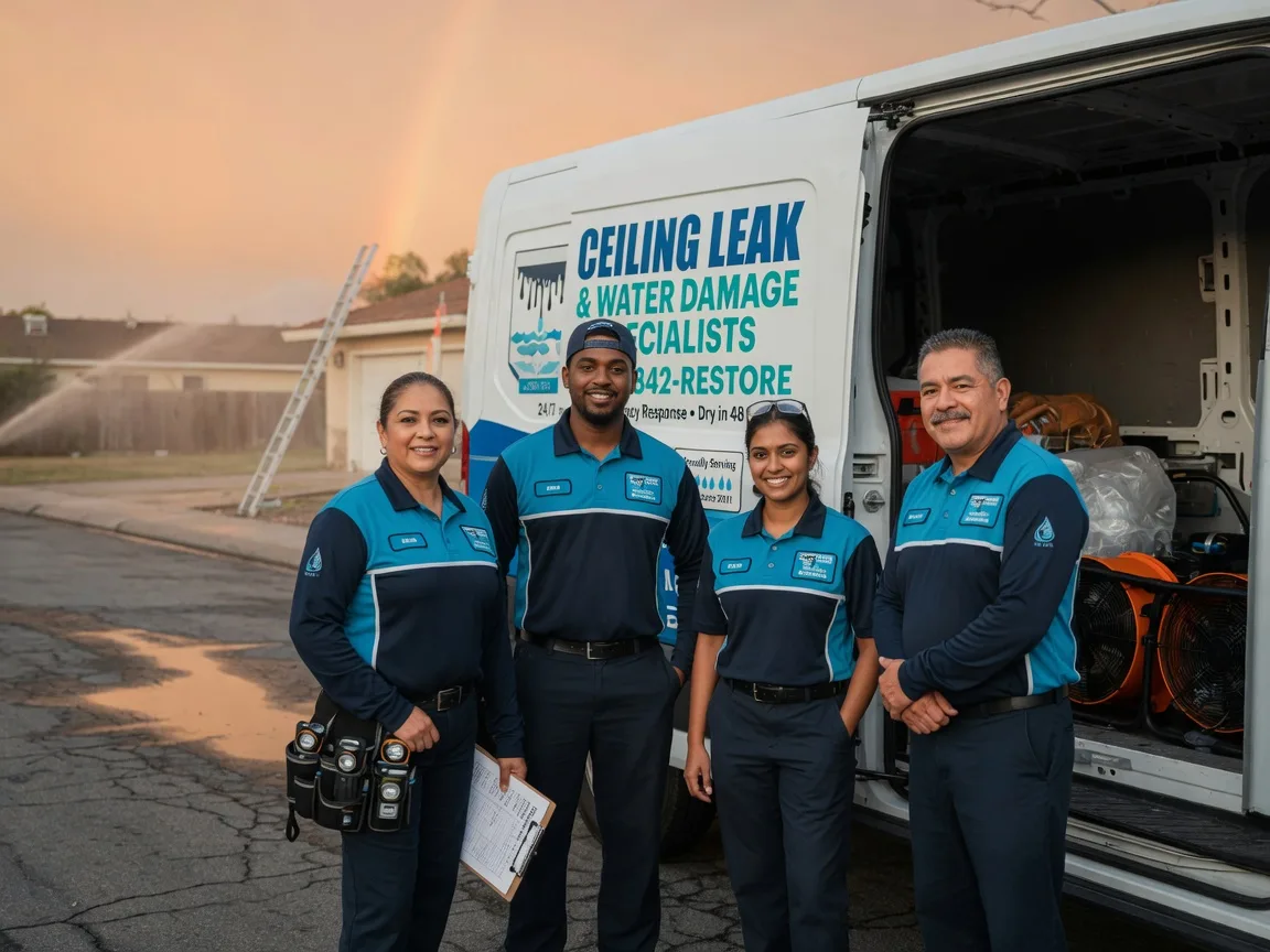 Ceiling Leak Cleanup company in Laurel Hill, NC