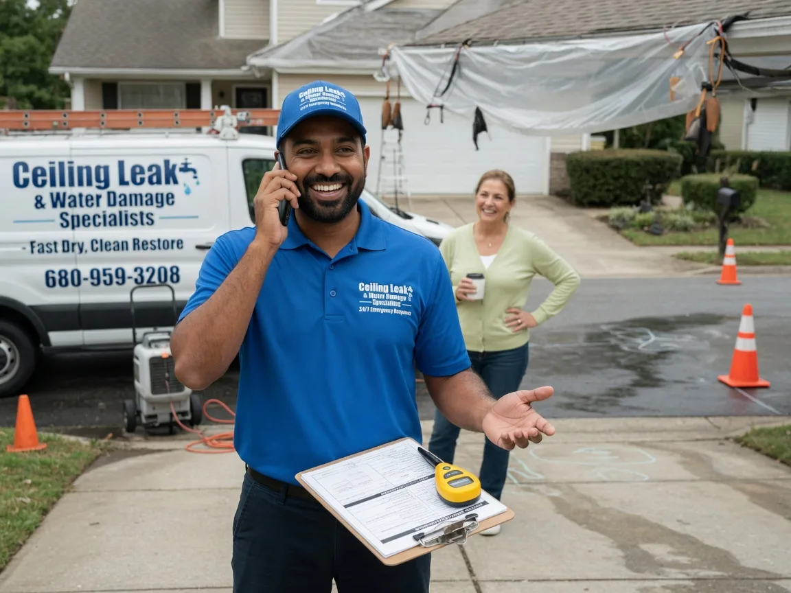 Ceiling Leak Cleanup Laurel Hill, NC FAQs